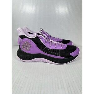 Size 10.5 Men’s Under Armour Curry 3Z7 Purple Black Basketball Shoes 3026622-500